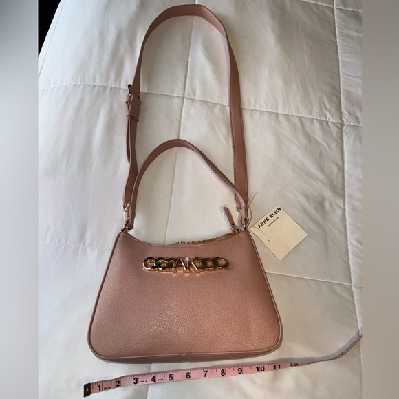 Anne Klein hobo bag . Pink blush . Brand new with Tags - Picture 2 of 5